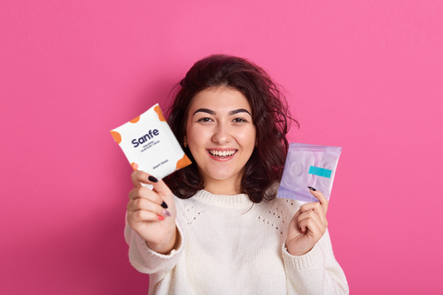 Synthetic cotton outlet pads