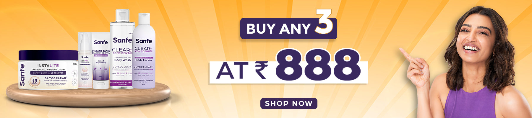 BUY ANY 3 PRODUCTS FOR ₹777