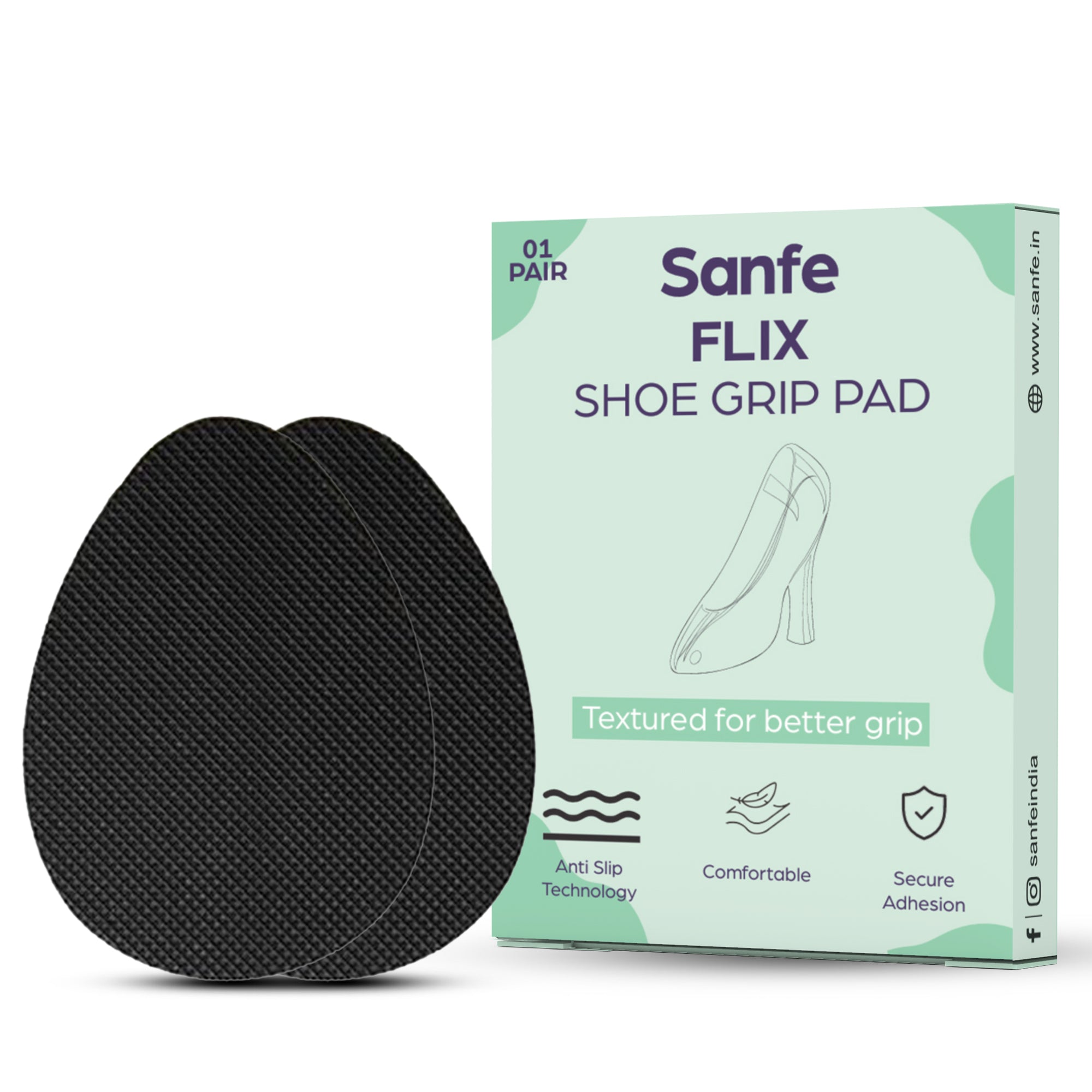 Sanfe Flix Shoe Grip Pad pair