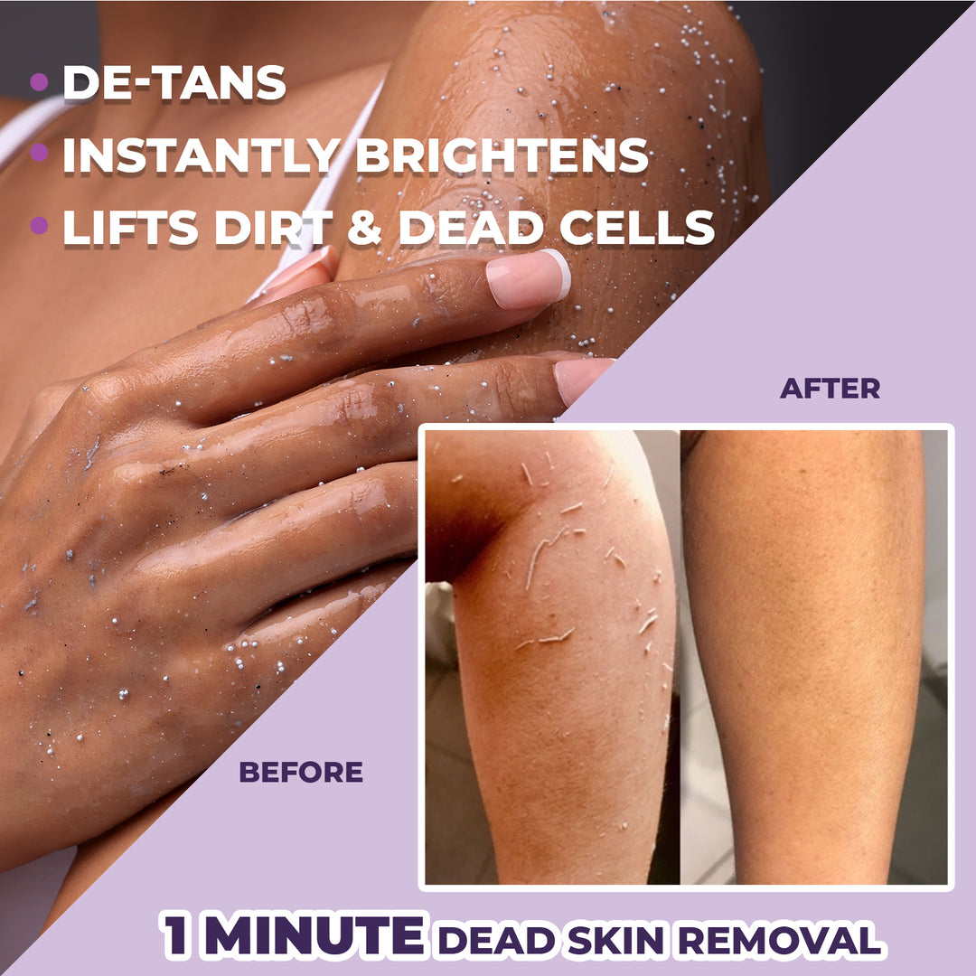 Sanfe Instant Tan & Dead Skin Removal Exfoliating Gel 200g (Pack of 4)