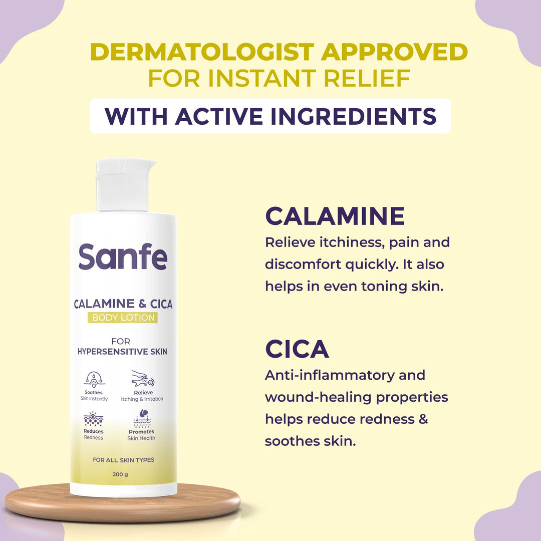 -Sanfe Calamine Body Lotion - 200ml