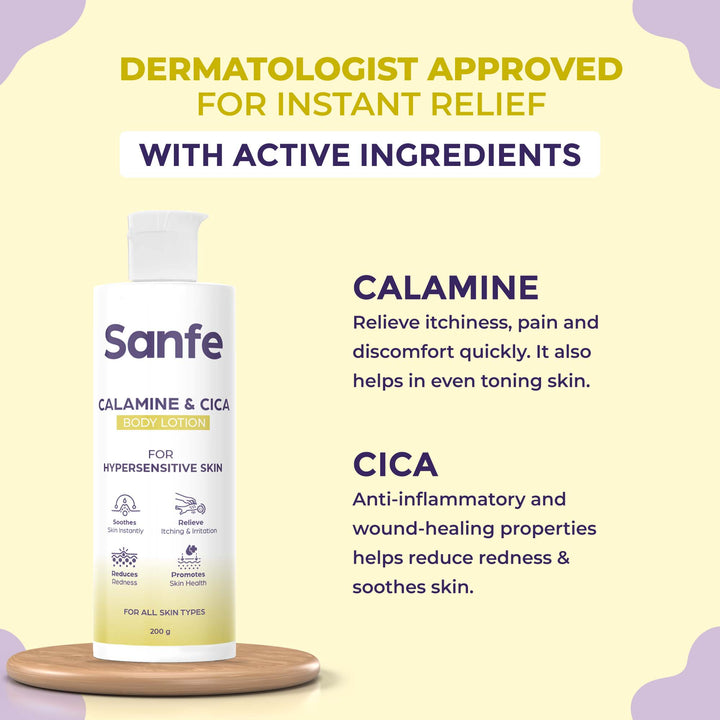 -Sanfe Calamine Body Lotion - 200ml