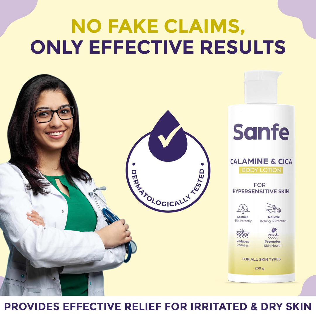 -Sanfe Calamine Body Lotion - 200ml
