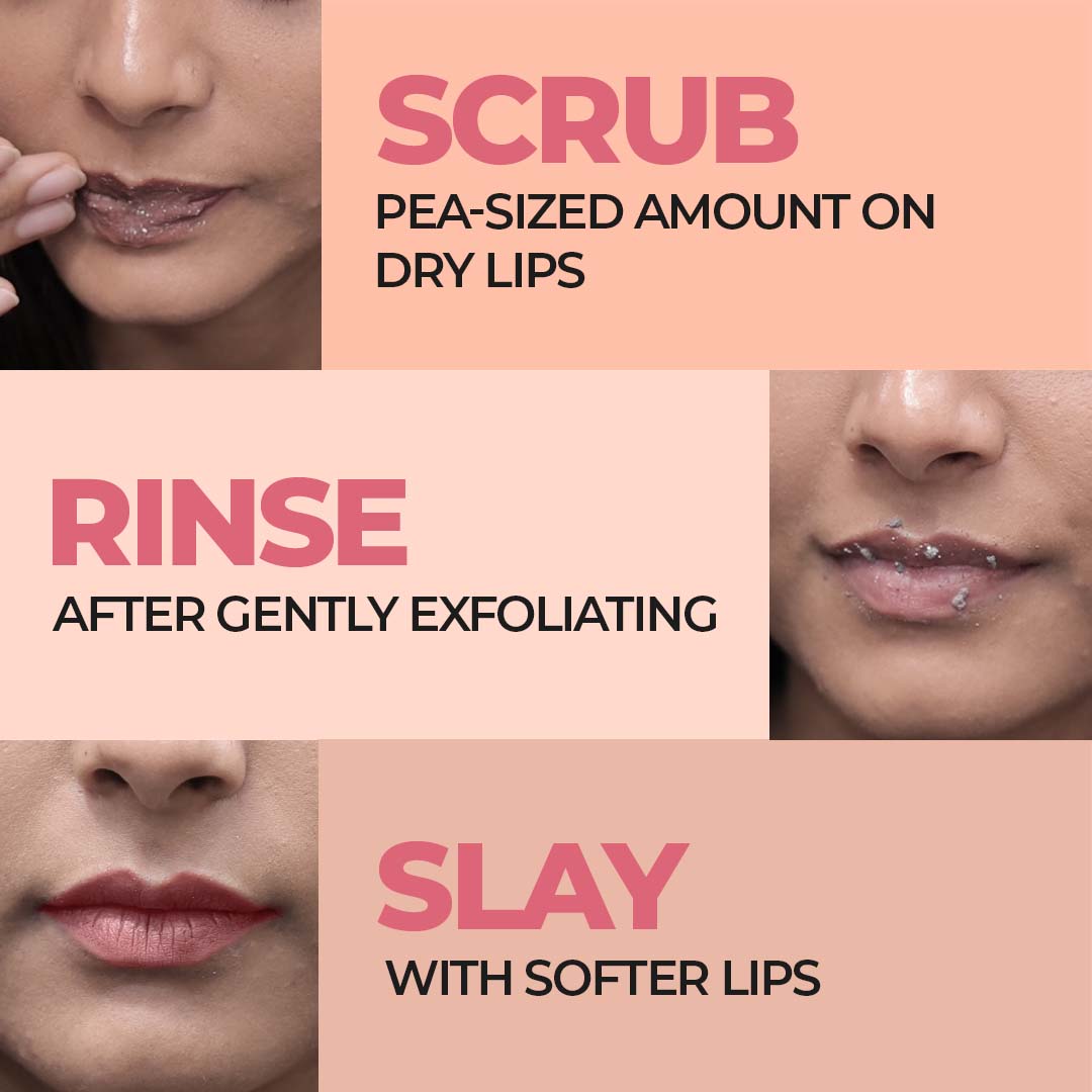 Lip buff dead & dark skin removal gel 100g (Pack of 3)