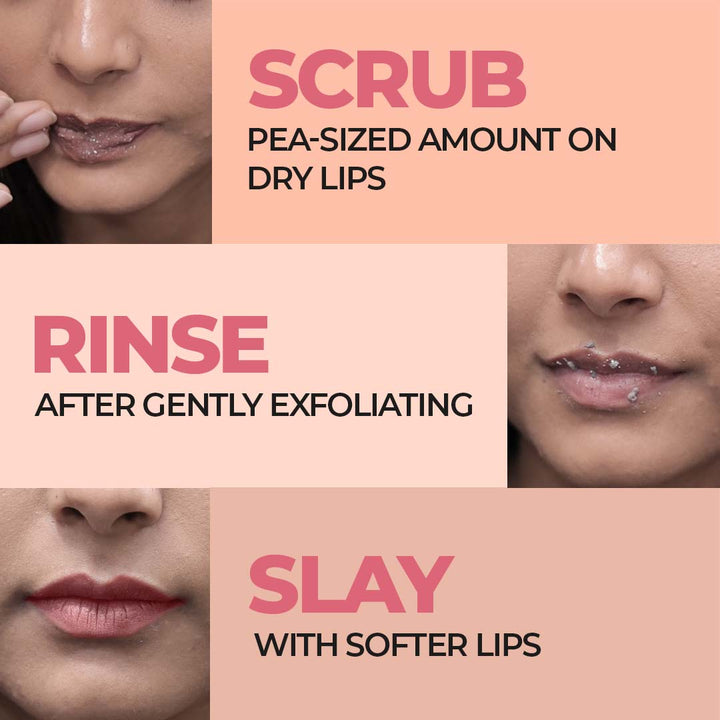 Lip buff dead & dark skin removal gel 100g (Pack of 3)