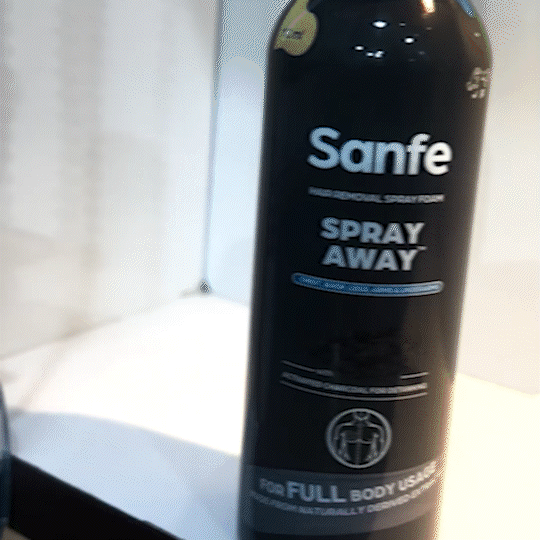 Sanfe Spray Away Hair Removal Spray - Charcoal