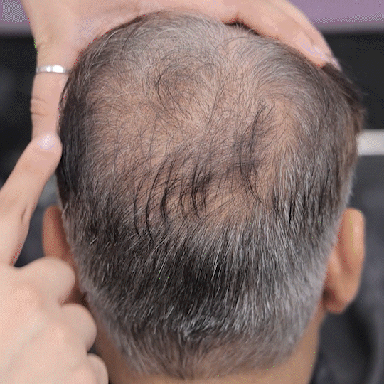 Grey to Black Instant Touch-Up Spray