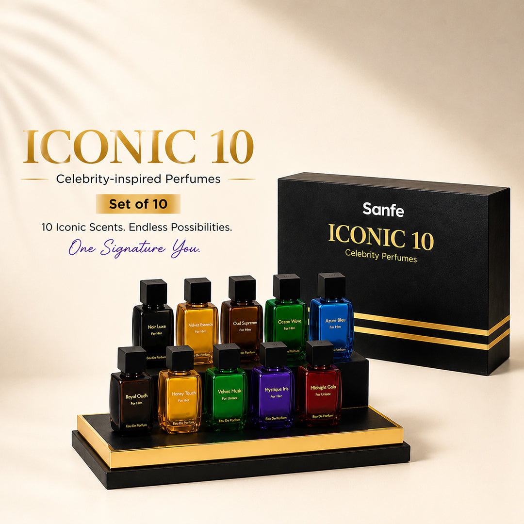 Sanfe ICONIC10 Celebrity-inspired Perfumes - Set of 10 Pack of 10 - Image 2