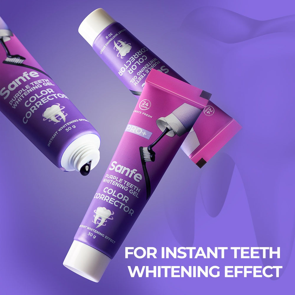 Purple Teeth Whitening Gel (Pack of 3)