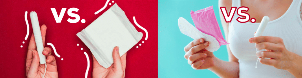TAMPONS VS PADS? – Sanfe