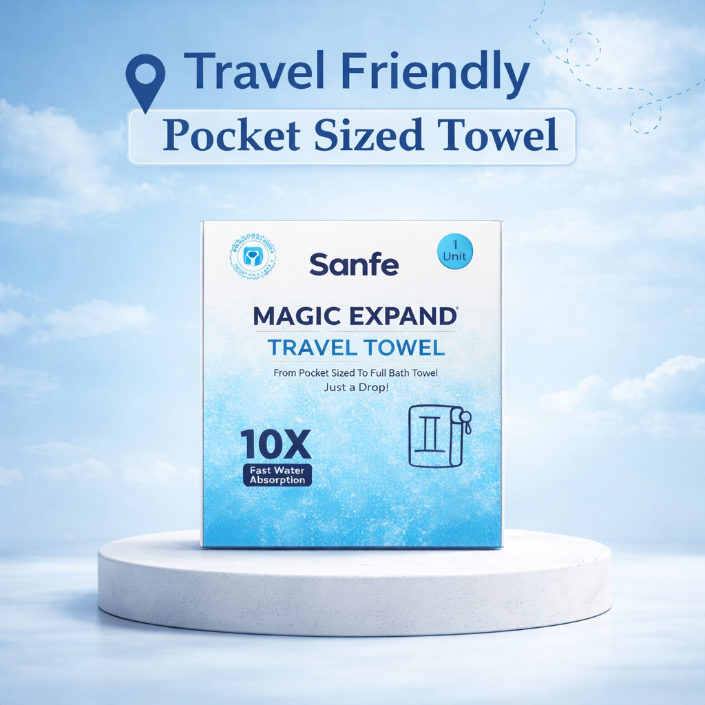 Sanfe Magic Expand Travel Towel