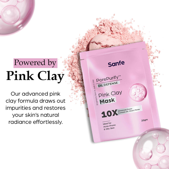 PorePurify™ Oil Defense Pink Clay Mask