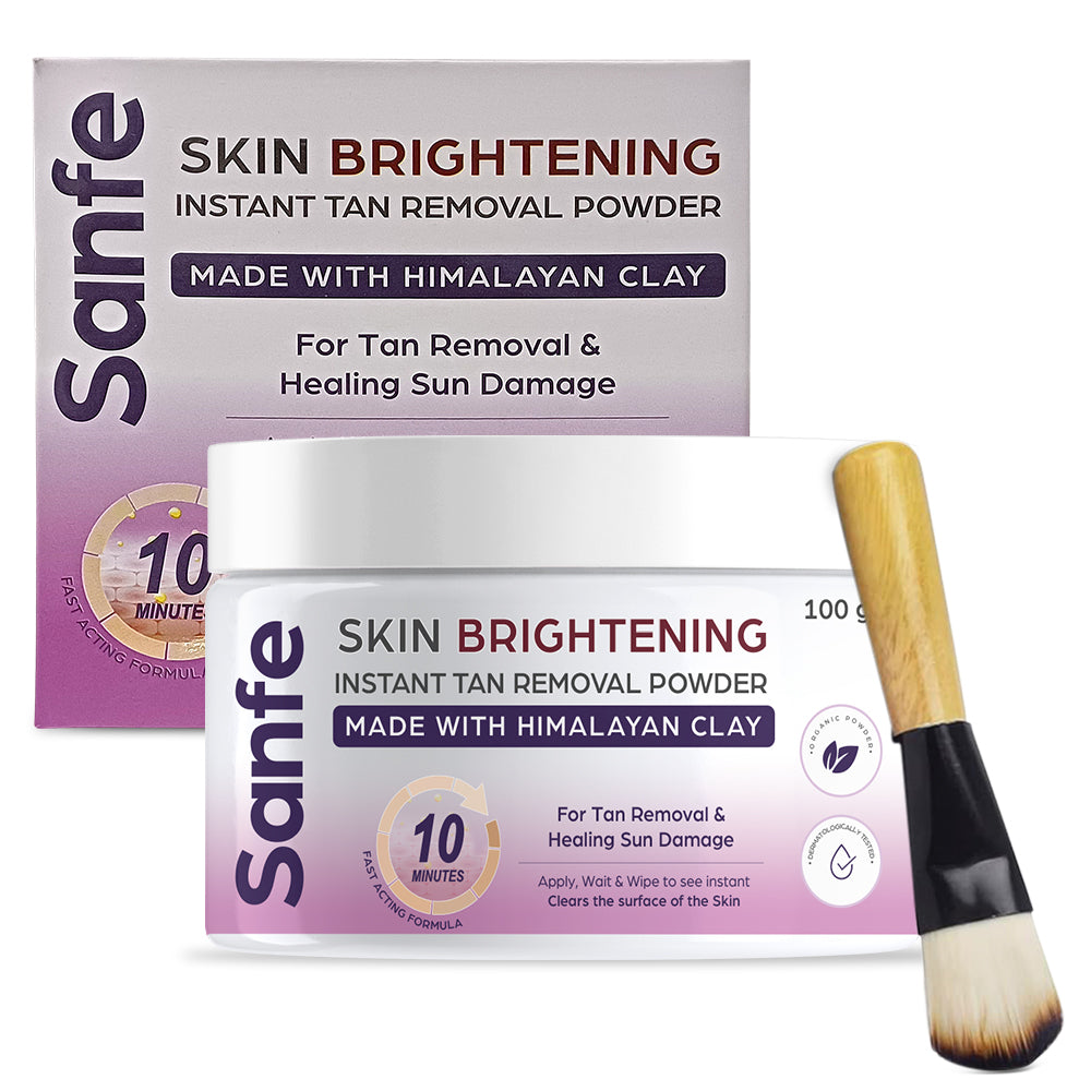 Sanfe Skin Brightening Instant Tan Removal Powder