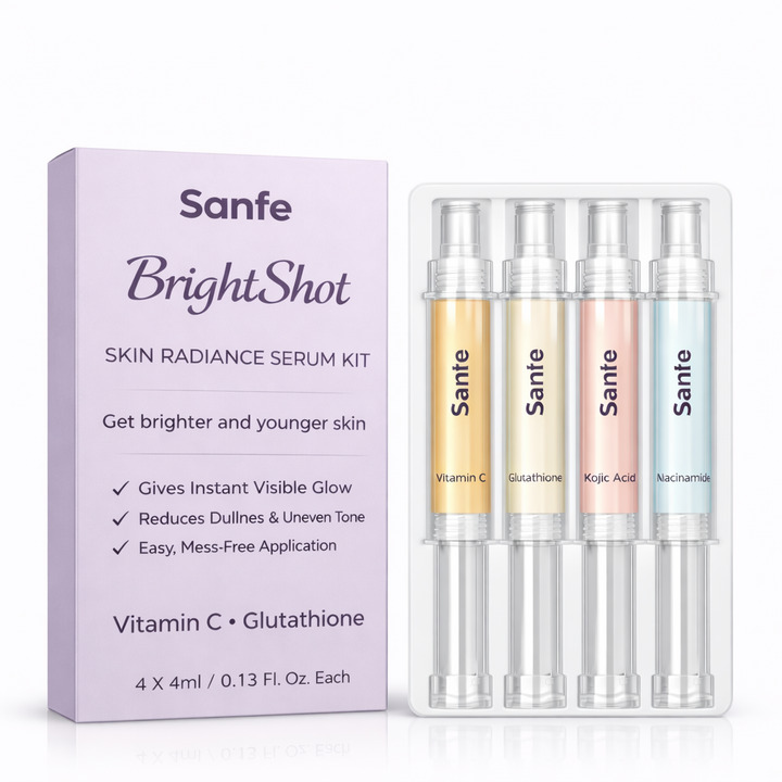 BrightShot Skin Radiance Serum Kit - Pack of 4