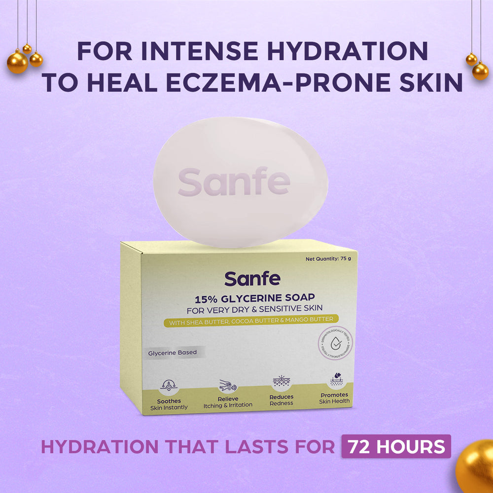 Sanfe Eczema Soap - 75gm