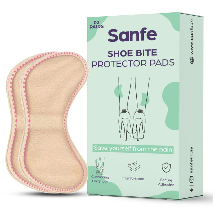 Sanfe Shoe Bite Protector Pads - 2 Pairs