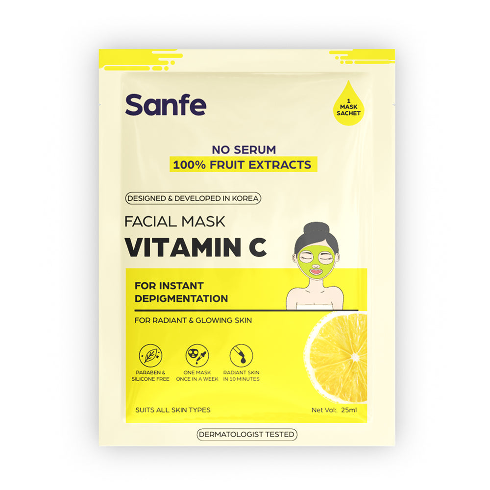 Instant Depigmentation Vitamin C Face Mask