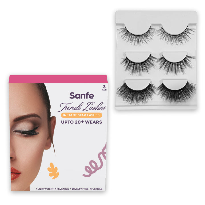 Sanfe Instant Star Lashes G07,12,13 - 3 pairs