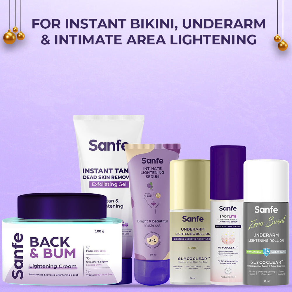 Bikini, Underarm & Intimate Glow Care Combo