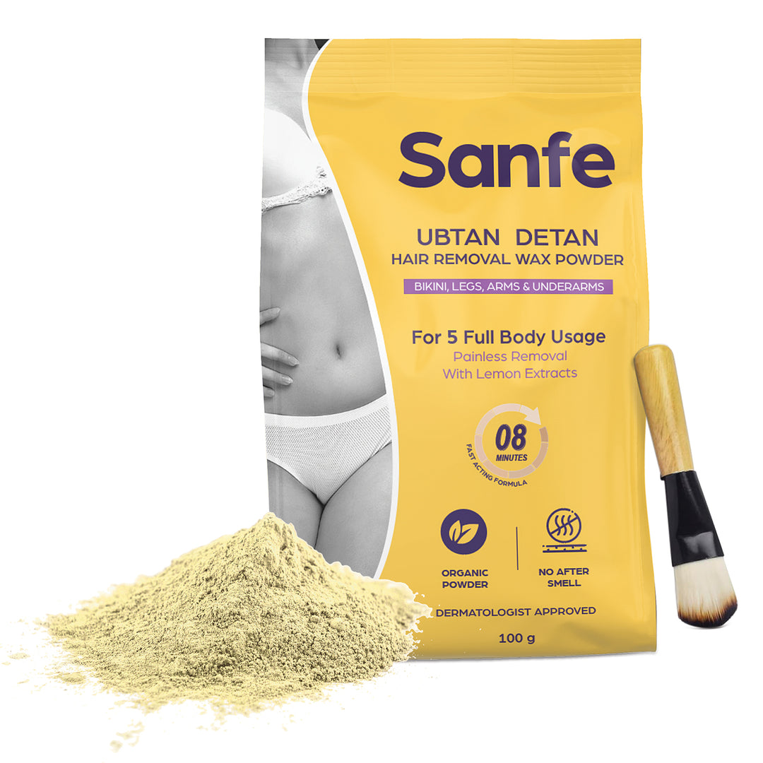 Sanfe Ubtan Detan Hair Removal Wax Powder