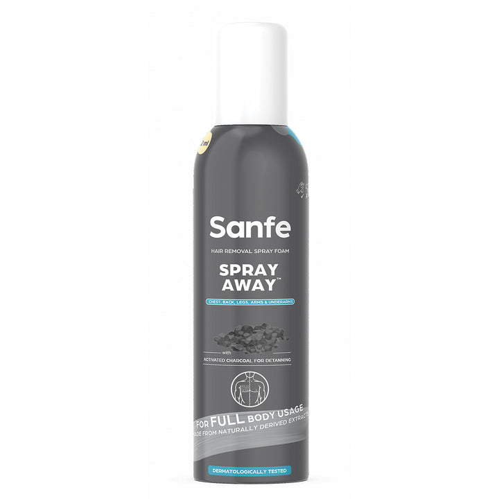 Sanfe Spray Away Hair Removal Spray - Charcoal