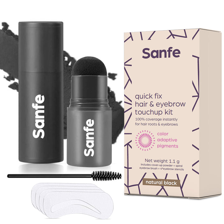 Sanfe Quick Fix Eyebrow Touch Up Kit - Black