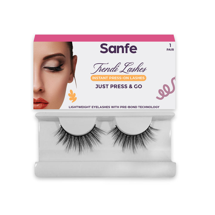 Sanfe Instant Press On Lashes P04, 1 pair