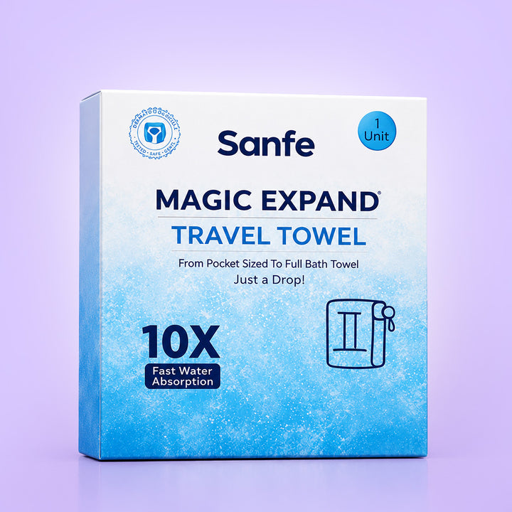 Sanfe Magic Expand Travel Towel
