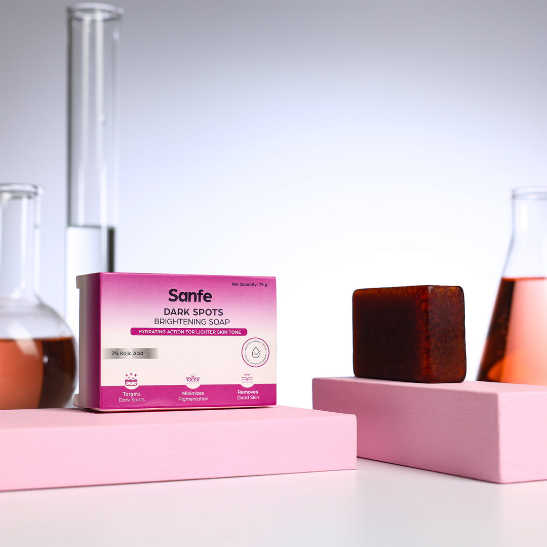 Sanfe Kojic Acid Soap for Dark Spots & Pigmentation