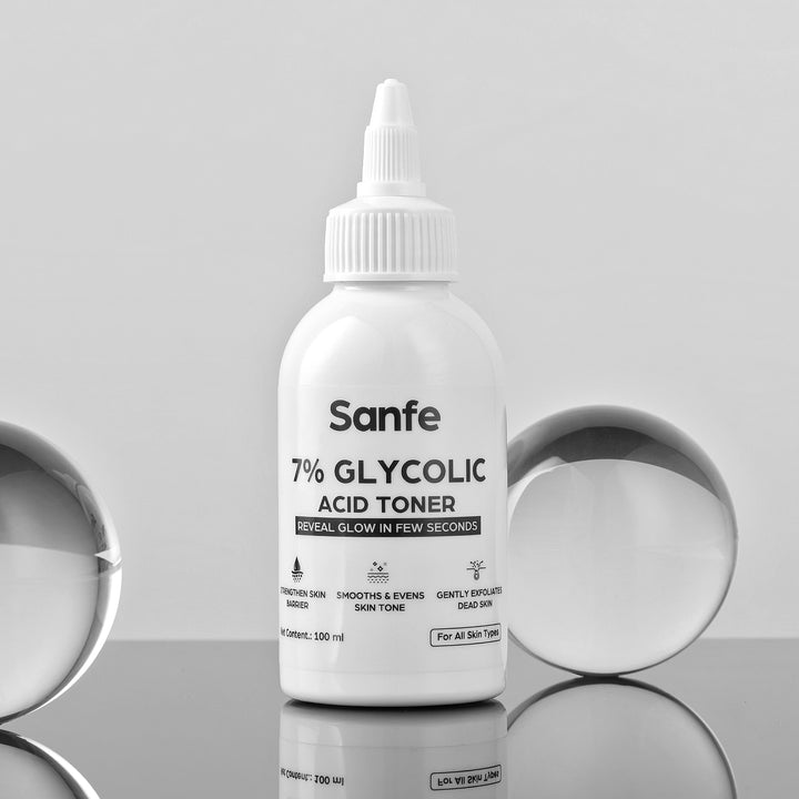 Sanfe 7% Glycolic Acid Toner - 100 ml