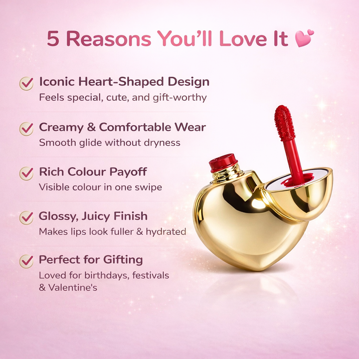 GoldenHeart Luxe Lipstick