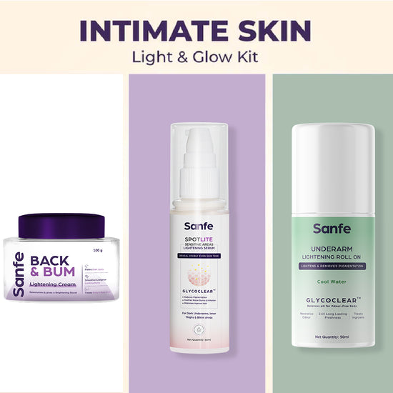 Sanfe Intimate Skin Light & Glo Kit