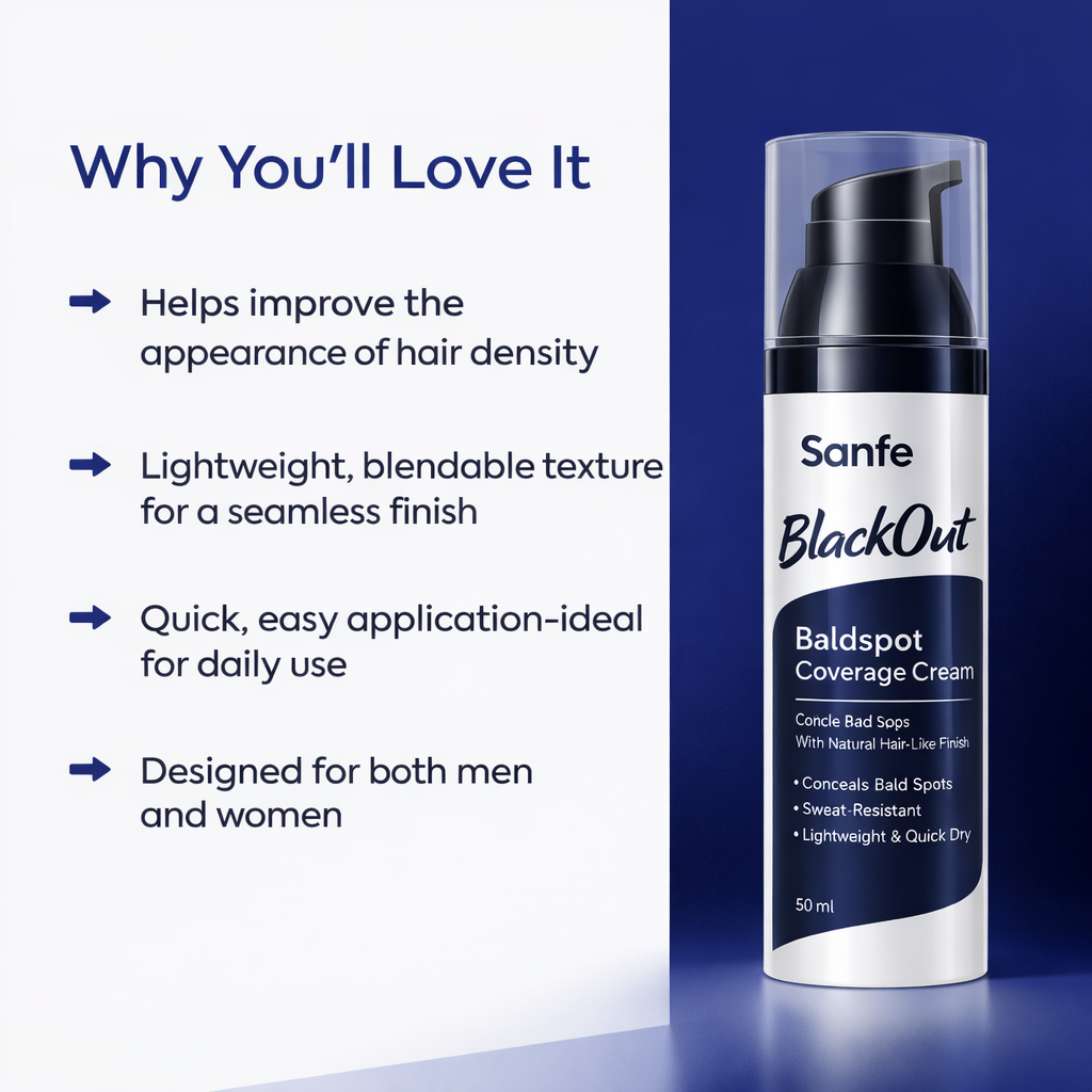 BlackOut Baldspot Coverage Cream