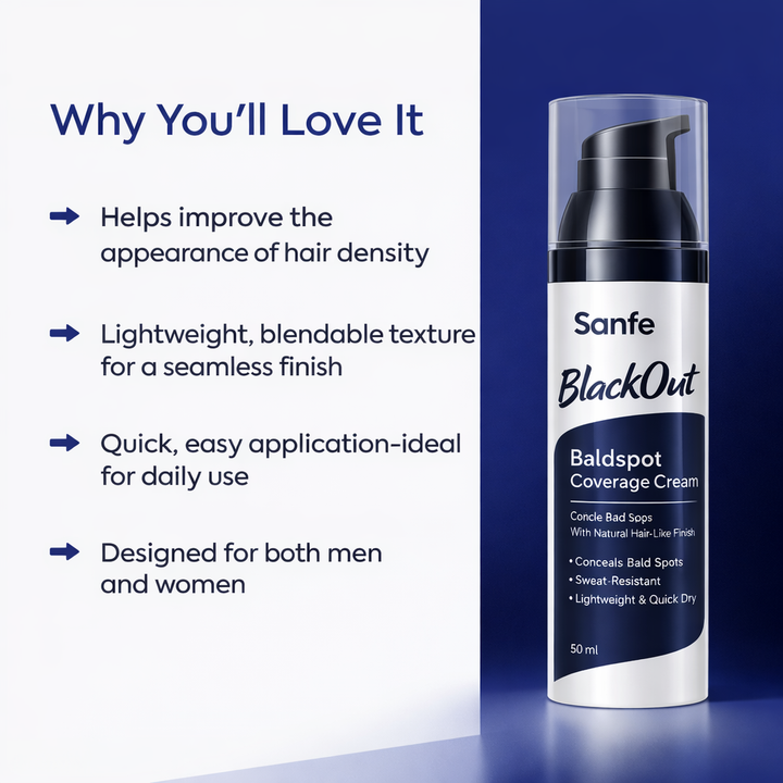 BlackOut Baldspot Coverage Cream