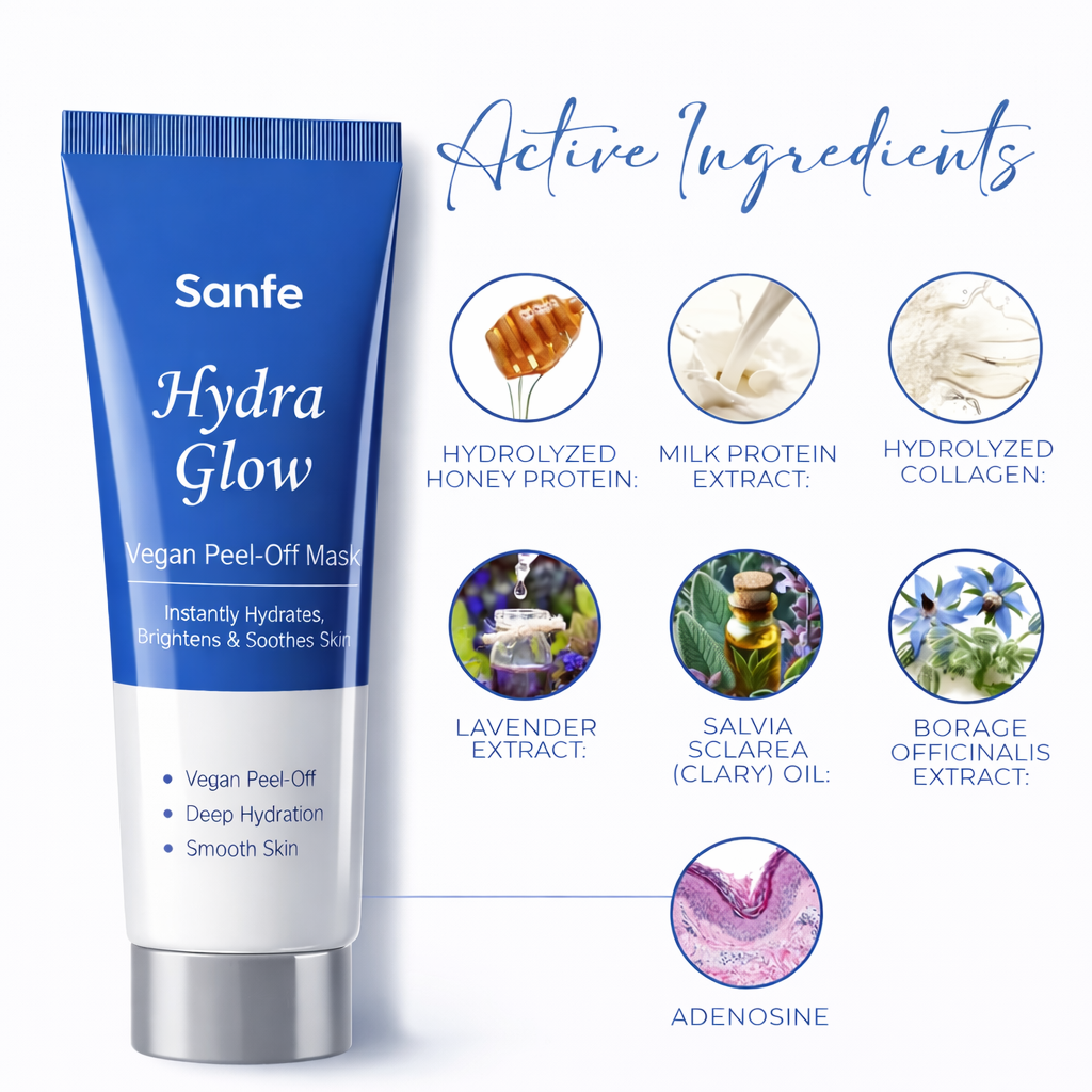 Hydra Glow Vegan Peel-Off Mask kit