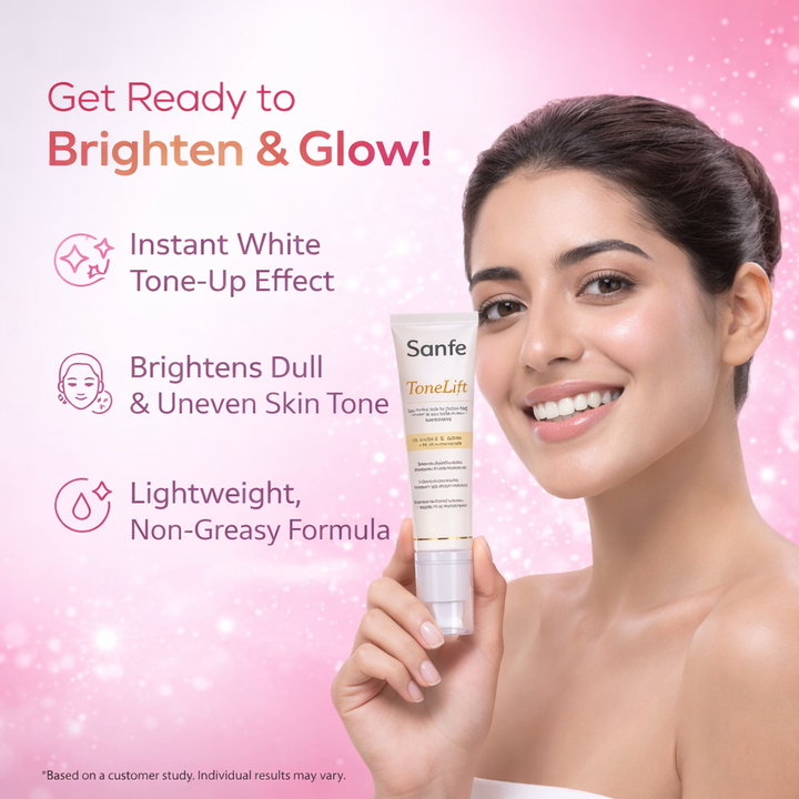 Sanfe ToneLift Instant Brightening Cream - 50g