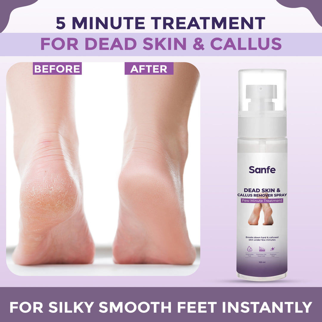 Sanfe Instant Skin & Foot Glow Combo