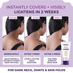 Sanfe Spotlite Insta-Cover Body Lightening Cream For Dark Underarms, Neck & Joints | Enriched With Glycolic Acid & SPF 30