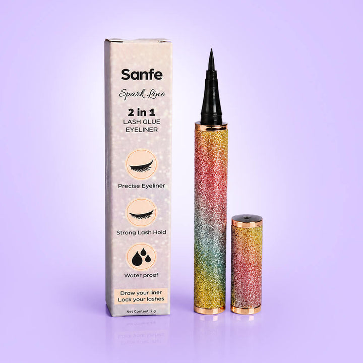 Sanfe Spark Line 2 in 1 Lash Glue Eyeliner