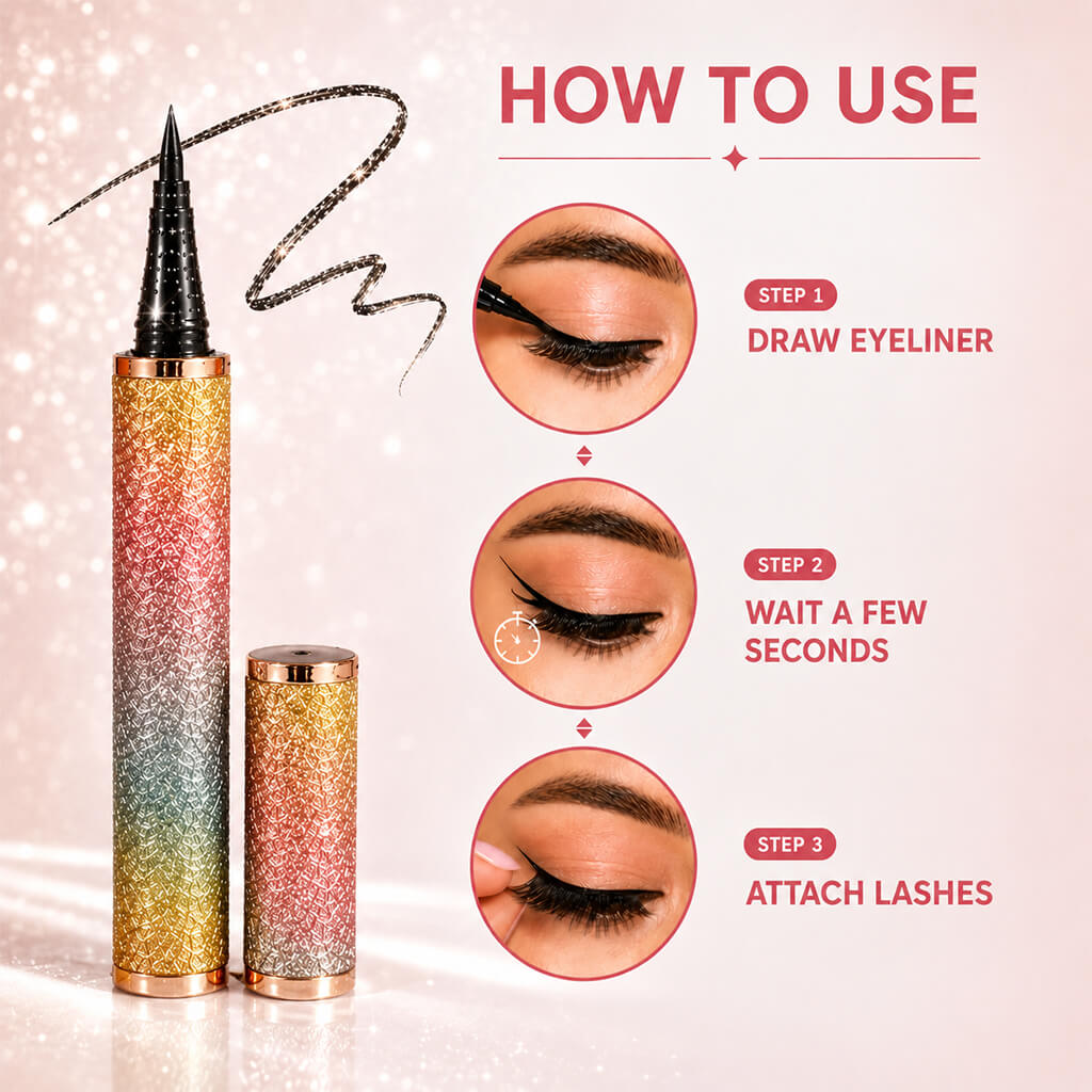 Sanfe Spark Line 2 in 1 Lash Glue Eyeliner