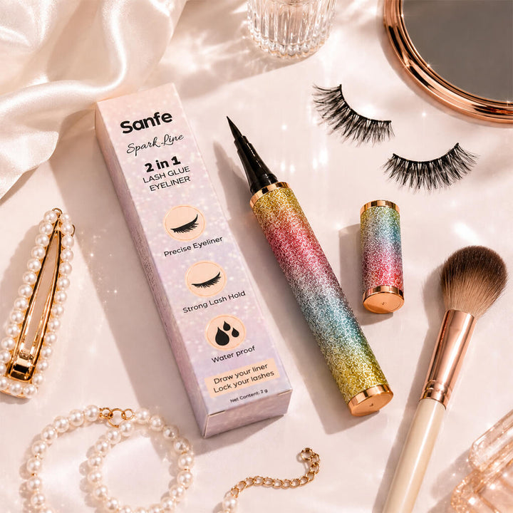 Sanfe Spark Line 2 in 1 Lash Glue Eyeliner