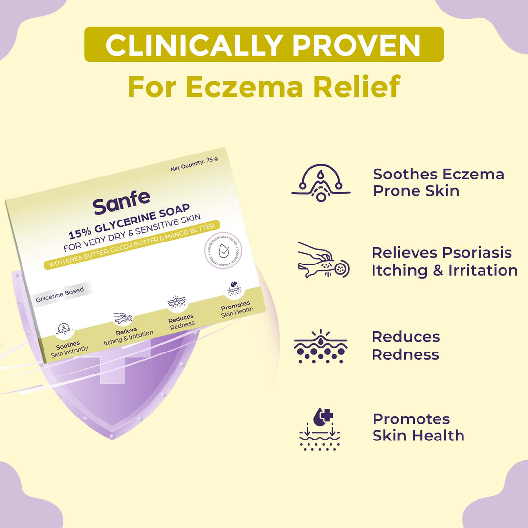 Sanfe Eczema Soap - 75gm