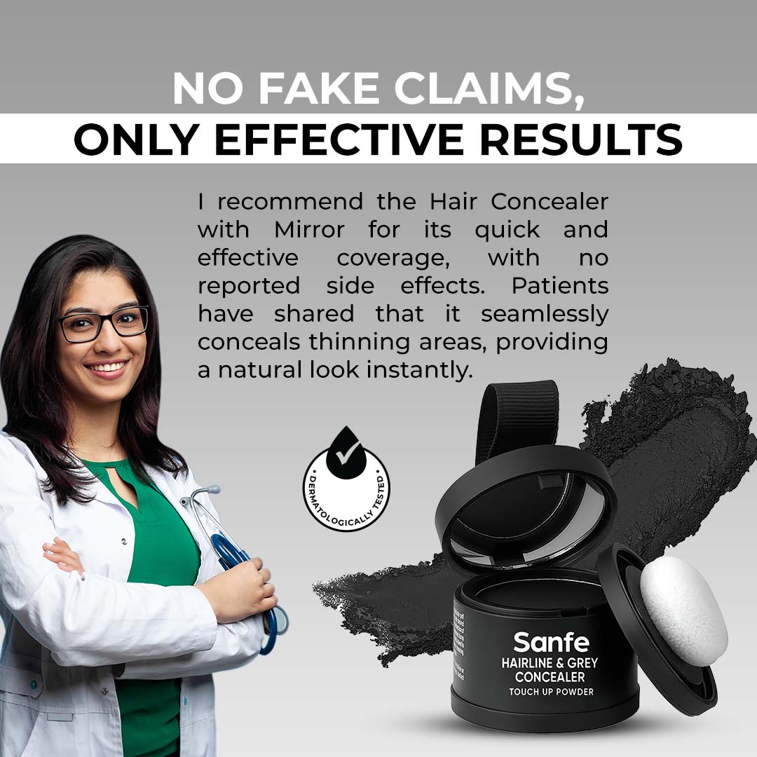 Sanfe Hairline & Gray Concealer Touch Up Powder