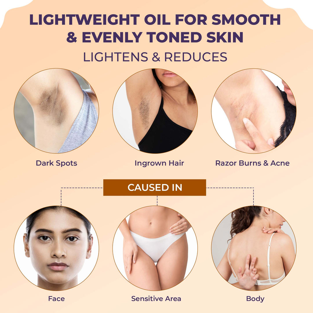 Sanfe Body Lightening Oil - 100gm