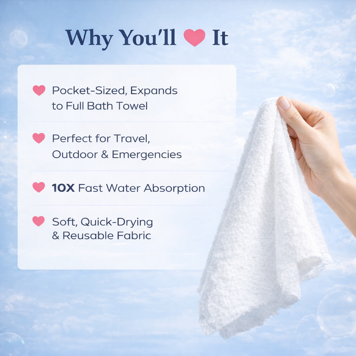 Sanfe Magic Expand Travel Towel
