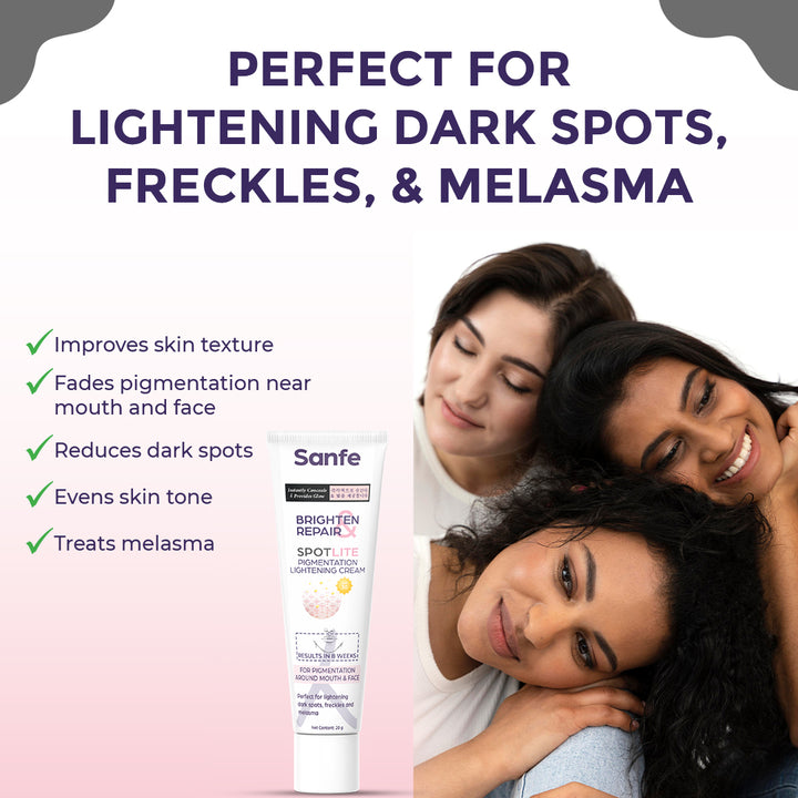 Dark Spot Corrector Cream | Face, Armpits, Hands, Knees | Rapid Tone Repair & Glow