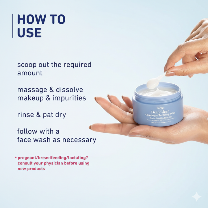 DeepClean Gommage Cleansing Balm