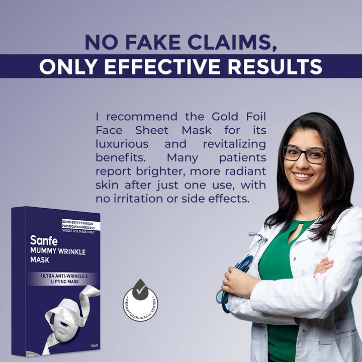 Sanfe Mummy Anti Wrinkle & Lifting Face Mask