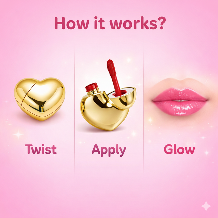 GoldenHeart Luxe Lipstick