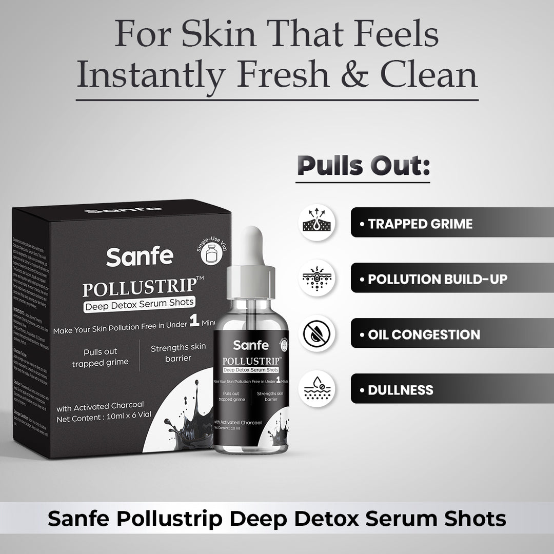 Pollustrip Exfoliating Serum Shots (Pack of 6)